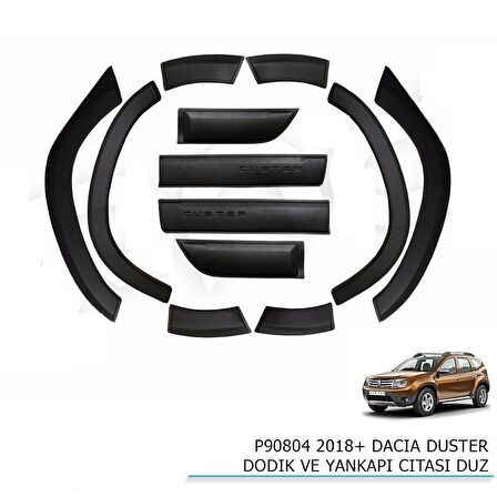 Dacia Duster Dodik Ve Yan Kapı Çıtası Düz 2018+
