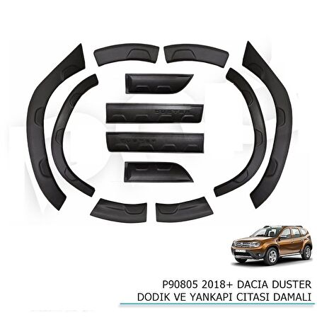 Dacia Duster Dodik Ve Yan Kapı Çıtası Dam 2018+