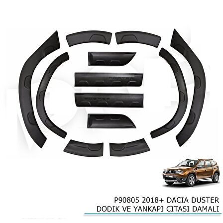 Dacia Duster Dodik Ve Yan Kapı Çıtası Dam 2018+