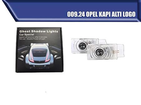 Opel Kapı Altı Logo Hayalet Logo