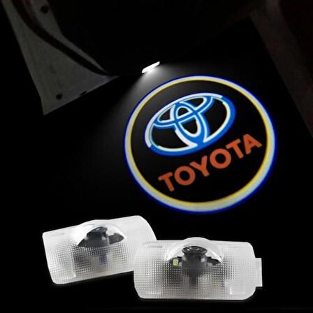 Toyota Kapı Altı Logo Hayalet Logo