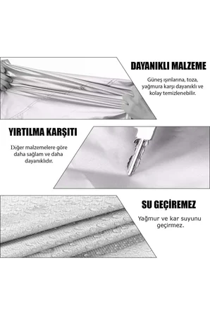 Maserati Khamsin Araca Özel Oto Brandası - Premium Araba Örtüsü