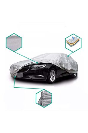 Mazda 2 Sedan Araca Özel Oto Brandası - Premium Araba Örtüsü