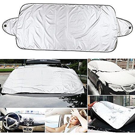 Peugeot 207 Hatchback Hb Ön Cam İçin Kar Ve Güneş Koruyucu Branda