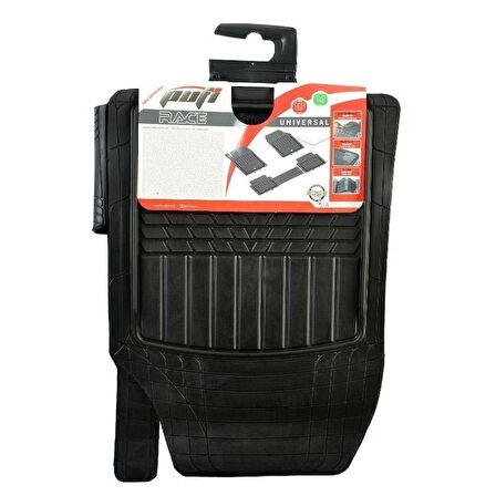 Hyundai Matrix Uyumlu Universal Pufi Race Paspas Siyah Renk