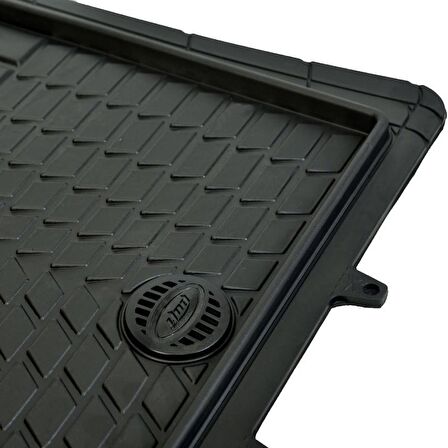 Skoda Forman Uyumlu Universal Pufi Race Paspas Siyah Renk