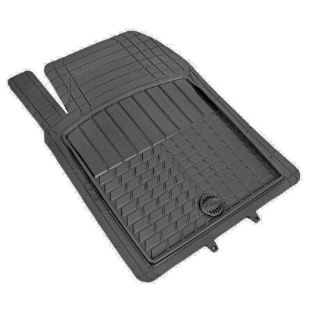 Citroen C4 Cactus Uyumlu Universal Pufi Race Paspas Koyu Gri Renk