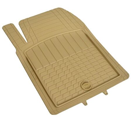 Skoda Yeti Uyumlu Universal Pufi Race Paspas Bej Renk