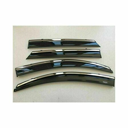 Niken Hyundai İ30 2013-2017 Kromlu Cam Rüzgarlığı 4Lü