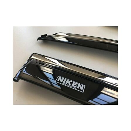 Niken Chevrolet Captiva 2007- Kromlu Cam Rüzgarlığı 4Lü