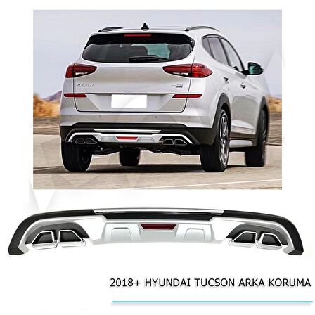 Hyundai Tucson Arka Koruma Difüzör 2018+