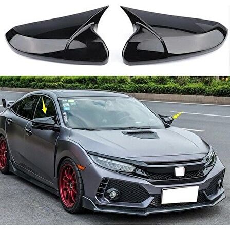 Honda Civic Batman Yarasa Ayna Kapağı 2022