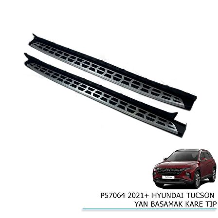 Hyundai Tucson Yan Basamak Kare Tip 2021+