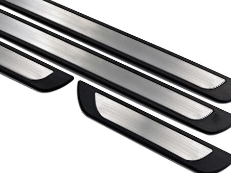 Volkswagen T-Roc Makyajlı Krom Kapı Eşik Koruması Krom Line 4 Prç. 2021 Üzeri