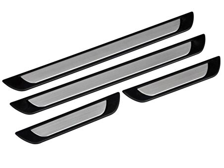 Volkswagen T-Roc Makyajlı Krom Kapı Eşik Koruması Krom Line 4 Prç. 2021 Üzeri