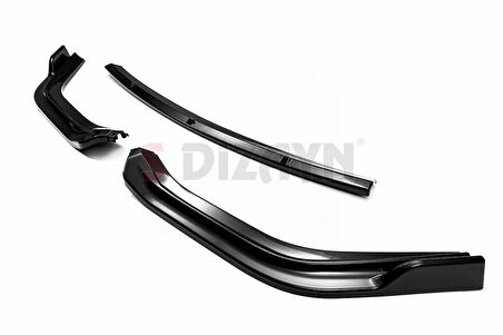 Toyota Corolla ABS Plastik Ön Tampon Alt Lip 3 Prç. 2019 Üzeri A+Kalite