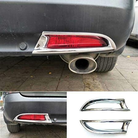 Honda CR-V 2013 2017 Arka Reflektör Reflektör Çerçevesi Krom