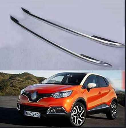 Renault Captur 2014 2017 Tavan Çıtası Gümüş