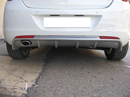 Opel Astra J Hb Arka Tampon Eki Difüzör Boyalı (Düz Kasa)