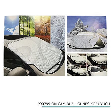 Ön Cam Buz - Güneş Koruyucu