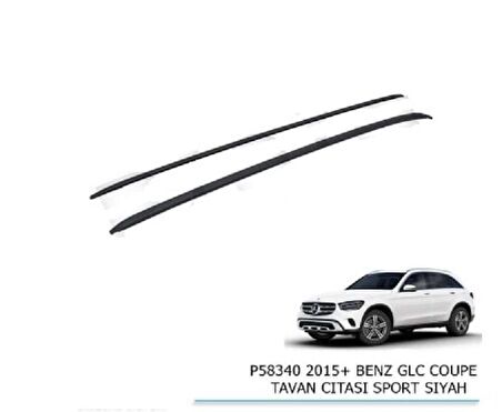 Mercedes Benz Glc Coupe Tavan Çıtası Sport Sıyah 2015+