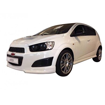 Chevrolet Aveo Hb - Sedan 2012 Sonrası Yan Marşpiyel Seti (Plastik)