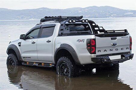 Nissan Navara Off Road Metal Işıklı Rollbar 2010-2021 AQM-X10