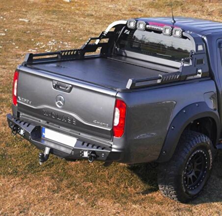 Nissan Navara Off Road Arka Tampon Koruma 2010-2021 AQM-S20