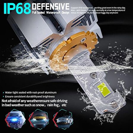 Led far ampulü D1S/R 70W 16000LM 6000K Beyaz  CANBUS 12V / LAAM927-tk