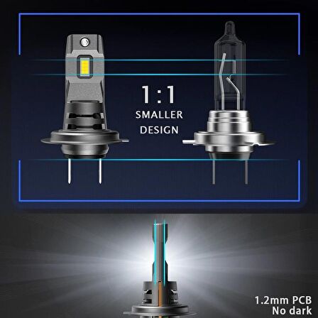 Led far ampulü 80W 11000LM H7 12-30V / LAAM931