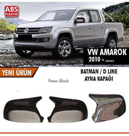 VW Amarok Batman Ayna Kapağı 2010- Piano Black