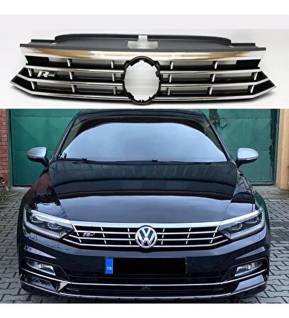 Vw Passat B8 Rline Ön Panjur Izgara Seti 2015+