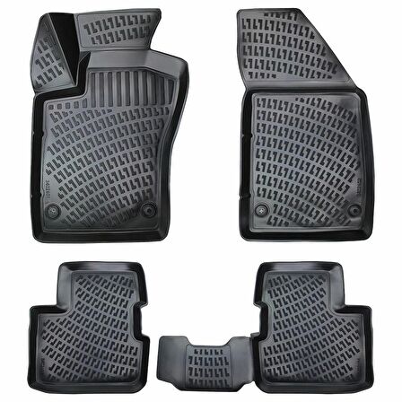 Rizline Skoda SuperB 2008-2015 3D Havuzlu Paspas