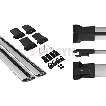 Nissan Qashqai 2010-2014 FLY Model Gri Ara Atkı A+Kalite