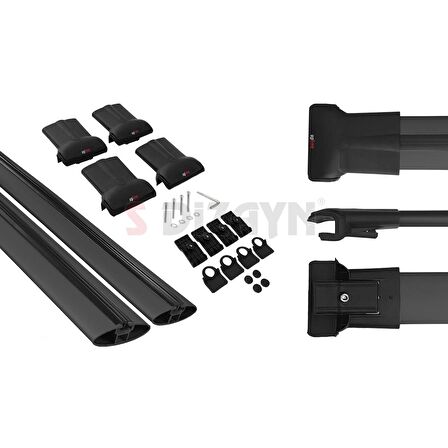 Volkswagen Touran CROSS 2010-2015 FLY Model Siyah Ara Atkı A+Kalite