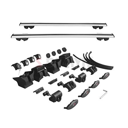 Mercedes GL (X166) 2012-2016 HOOK Anahtarlı Model Gri Ara Atkı A+ Kalite