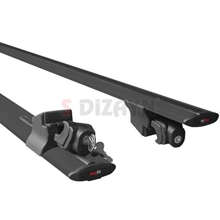 Ford Tourneo Courier 2014-2017 HOOK Anahtarlı Model Siyah Ara Atkı A+ Kalite