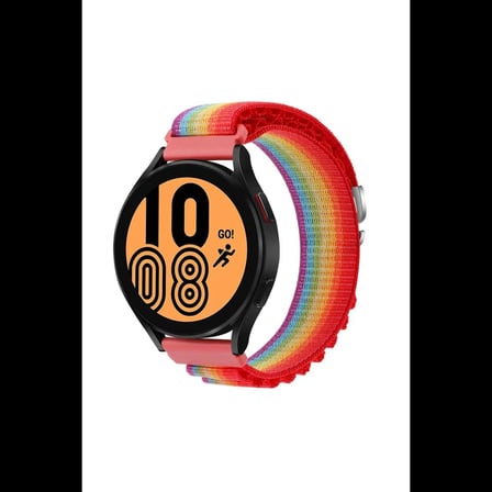 Watch 22mm KR410 Kumaş Kordon - Gökkuşağı 1