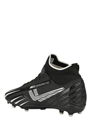 Boğazlı Krampon Çim ve Halı Saha Futbol Ayakkabısı SİYAH - BEYAZ