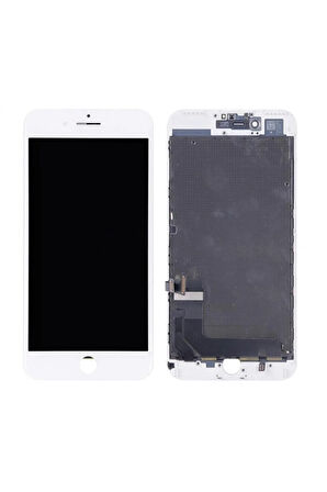Iphone 8 Plus Uyumlu Beyaz Lcd Ekran