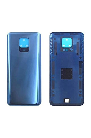 Xiaomi Redmi Note 9s Uyumlu Arka Kapak Pil Kapağı Mavi