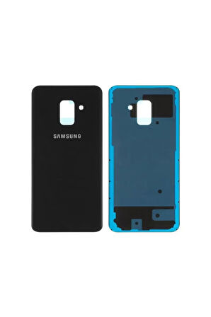 Samsung A8 2018 A530 Arka Kapak Batarya Pil Kapağı Siyah
