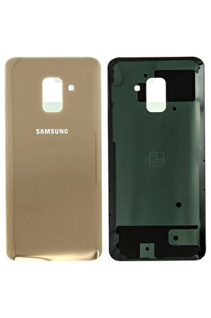 Samsung A8 Plus A730 Arka Kapak Batarya Pil Kapağı Gold