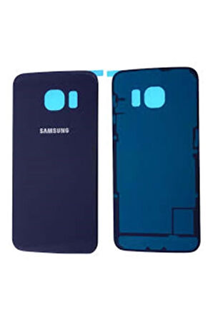 Samsung Galaxy S6 Sm-g920 Arka Kapak Pil Kapağı Mavi