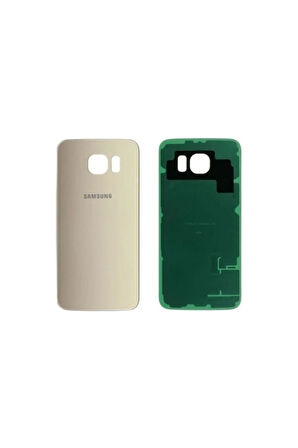 Samsung Galaxy S6 Sm-g920 Arka Kapak Pil Kapağı Gold