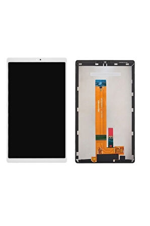 Samsung Uyumlu Galaxy Tab A7 Lite Sm-t220 Ekran Dokunmatik Set Beyaz