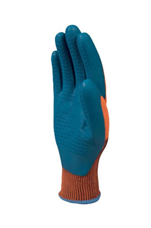 Delta Plus VE733 Koruyucu İş Eldiveni Yağ Dayanıklı Esnek Tutuş Nitril Kaplamalı Polyester Astar
