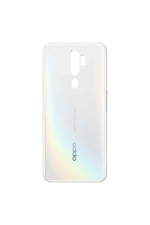 Oppo A9 2020 Arka Kapak Pil Kapağı Beyaz Cph1937