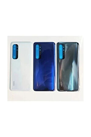 Xiaomi Mi Note 10 Lite Uyumlu Arka Kapak Pil Kapağı Siyah