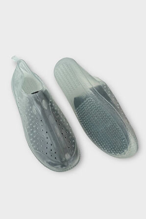 Unisex Deniz Ayakkabısı Kaymaz Taban Şık Havuz Plaj Rafting Sandaleti GRİ